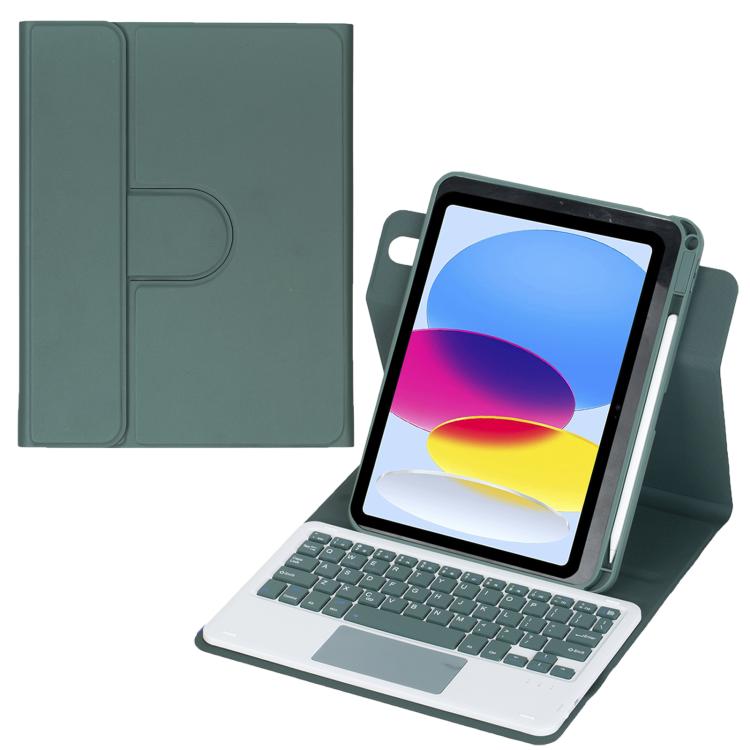 Capa de Couro para Tablet com Teclado Bluetooth Rotativo 360 graus e Touchpad, Para iPad Pro 11 2025 / 2024, Para iPad 2025 / 2022, Para iPad Air 11 2025 / iPad Pro 11 2022, Para iPad 10.2 2021 / 2019 / iPad Air 3