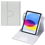 Capa de Couro para Tablet com Teclado Bluetooth Rotativo 360 graus e Touchpad, Para iPad Pro 11 2025 / 2024, Para iPad 2025 / 2022, Para iPad Air 11 2025 / iPad Pro 11 2022, Para iPad 10.2 2021 / 2019 / iPad Air 3