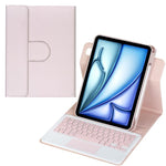 Capa de Couro para Tablet com Teclado Bluetooth Rotativo 360 graus e Touchpad, Para iPad Pro 11 2025 / 2024, Para iPad 2025 / 2022, Para iPad Air 11 2025 / iPad Pro 11 2022, Para iPad 10.2 2021 / 2019 / iPad Air 3