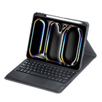 Capa de Couro para Tablet com Teclado Bluetooth Rotativo 360 graus e Touchpad, Para iPad Pro 11 2025 / 2024, Para iPad 2025 / 2022, Para iPad Air 11 2025 / iPad Pro 11 2022, Para iPad 10.2 2021 / 2019 / iPad Air 3