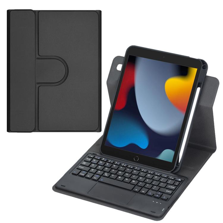 Capa de Couro para Tablet com Teclado Bluetooth Rotativo 360 graus e Touchpad, Para iPad Pro 11 2025 / 2024, Para iPad 2025 / 2022, Para iPad Air 11 2025 / iPad Pro 11 2022, Para iPad 10.2 2021 / 2019 / iPad Air 3