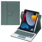 Capa de Couro para Tablet com Teclado Bluetooth Rotativo 360 graus e Touchpad, Para iPad Pro 11 2025 / 2024, Para iPad 2025 / 2022, Para iPad Air 11 2025 / iPad Pro 11 2022, Para iPad 10.2 2021 / 2019 / iPad Air 3