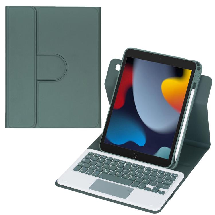 Capa de Couro para Tablet com Teclado Bluetooth Rotativo 360 graus e Touchpad, Para iPad Pro 11 2025 / 2024, Para iPad 2025 / 2022, Para iPad Air 11 2025 / iPad Pro 11 2022, Para iPad 10.2 2021 / 2019 / iPad Air 3