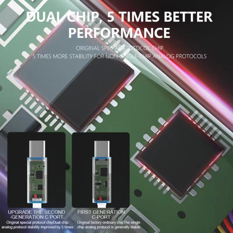 Cabo de carregamento e transmissão de dados USB para Type-C MaAnt Y-15 para iPhone / iPad, MaAnt Y-15