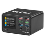 Carregador MaAnt Dianba Mini 75W multifunções com 8 portas PD, suporte a carregamento rápido PD, ficha EU MaAnt Dianba Mini