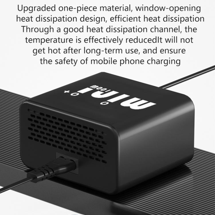 Carregador MaAnt Dianba Mini 75W multifunções com 8 portas PD, suporte a carregamento rápido PD, ficha EU MaAnt Dianba Mini