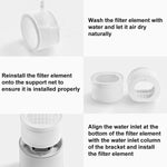 Filtro para humidificador Xiaomi Mijia 6L sem névoa 3, filtro para humidificador 6L sem névoa 3