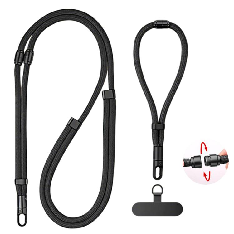 XDcase Cordão Anti-perda Destacável 3 em 1 para Telefone, Correia Cruzada / Pescoço / Pulso com Aba