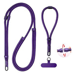 XDcase Cordão Anti-perda Destacável 3 em 1 para Telefone, Correia Cruzada / Pescoço / Pulso com Aba
