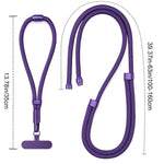 XDcase Cordão Anti-perda Destacável 3 em 1 para Telefone, Correia Cruzada / Pescoço / Pulso com Aba