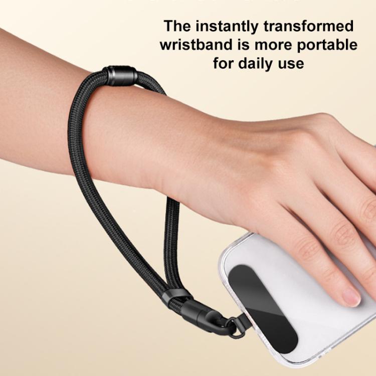 XDcase Cordão Anti-perda Destacável 3 em 1 para Telefone, Correia Cruzada / Pescoço / Pulso com Aba