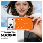 Capa de Telefone Magnética Color Shield PC Híbrida TPU, Para iPhone 17 Pro Max, Para iPhone 17 Pro