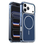 Capa de Telefone Magnética Color Shield PC Híbrida TPU, Para iPhone 17 Pro Max, Para iPhone 17 Pro
