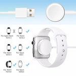 xDfind Para Apple Watch Suporte de Carregamento em Silicone e Conjunto de Carregador USB, Silicone+USB (Branco), Silicone+USB (Preto)