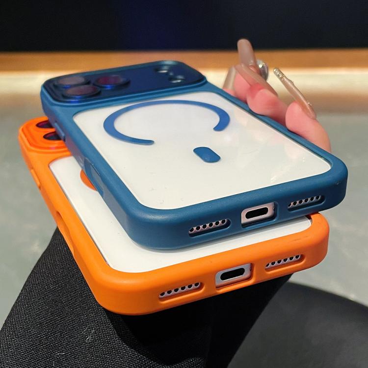 Capa de Telefone Transparente Magnética com Cobertura Total e Câmara Electroplated, Para iPhone 17 Pro Max, Para iPhone 17 Pro