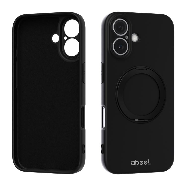Capa de Telefone ABEEL em Silicone Líquido Magnético Amigo da Pele com Suporte, Para iPhone 17 Pro Max, Para iPhone 17 Pro, Para iPhone 17, Para iPhone 16 Pro Max, Para iPhone 16 Pro, Para iPhone 16
