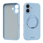 Capa de Telefone ABEEL em Silicone Líquido Magnético Amigo da Pele com Suporte, Para iPhone 17 Pro Max, Para iPhone 17 Pro, Para iPhone 17, Para iPhone 16 Pro Max, Para iPhone 16 Pro, Para iPhone 16