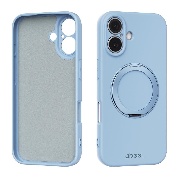 Capa de Telefone ABEEL em Silicone Líquido Magnético Amigo da Pele com Suporte, Para iPhone 17 Pro Max, Para iPhone 17 Pro, Para iPhone 17, Para iPhone 16 Pro Max, Para iPhone 16 Pro, Para iPhone 16