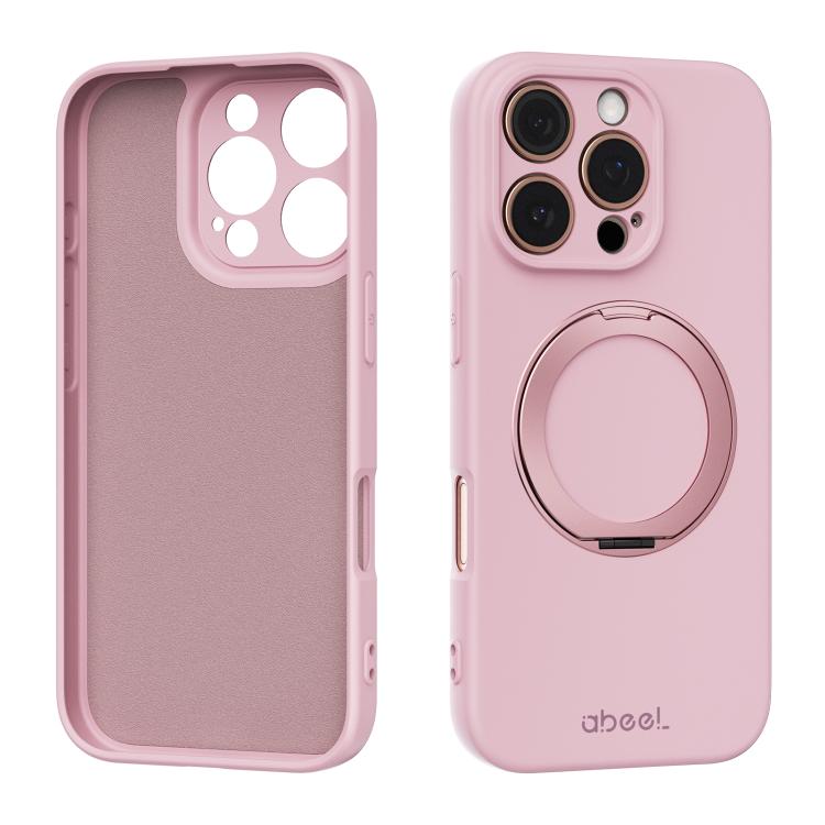Capa de Telefone ABEEL em Silicone Líquido Magnético Amigo da Pele com Suporte, Para iPhone 17 Pro Max, Para iPhone 17 Pro, Para iPhone 17, Para iPhone 16 Pro Max, Para iPhone 16 Pro, Para iPhone 16