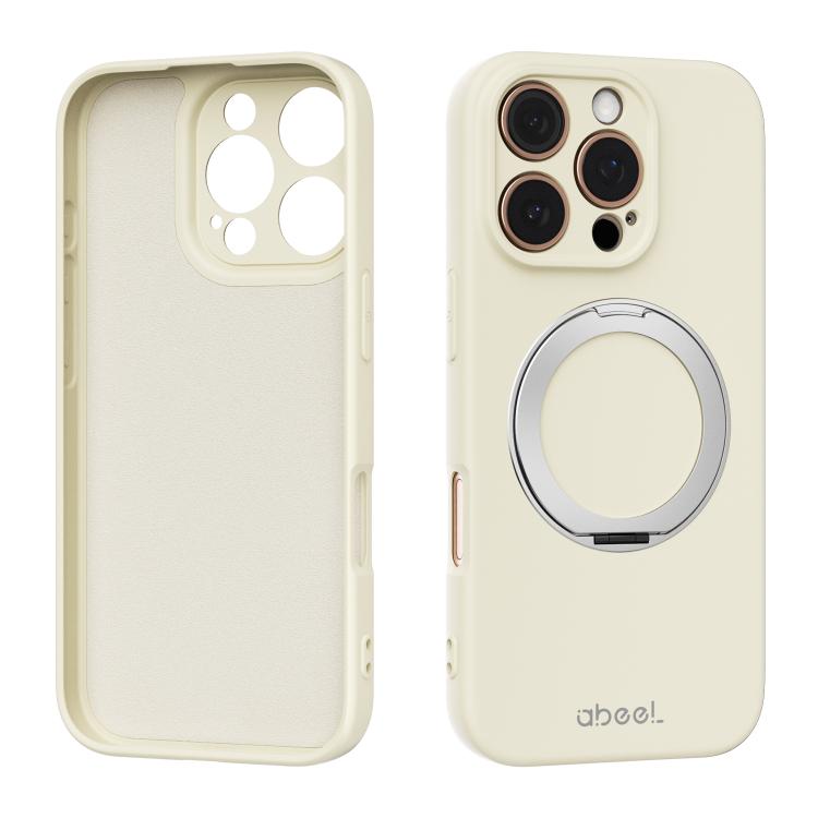 Capa de Telefone ABEEL em Silicone Líquido Magnético Amigo da Pele com Suporte, Para iPhone 17 Pro Max, Para iPhone 17 Pro, Para iPhone 17, Para iPhone 16 Pro Max, Para iPhone 16 Pro, Para iPhone 16