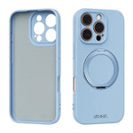 Capa de Telefone ABEEL em Silicone Líquido Magnético Amigo da Pele com Suporte, Para iPhone 17 Pro Max, Para iPhone 17 Pro, Para iPhone 17, Para iPhone 16 Pro Max, Para iPhone 16 Pro, Para iPhone 16