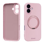 Capa de Telefone ABEEL em Silicone Líquido Magnético Amigo da Pele com Suporte, Para iPhone 17 Pro Max, Para iPhone 17 Pro, Para iPhone 17, Para iPhone 16 Pro Max, Para iPhone 16 Pro, Para iPhone 16