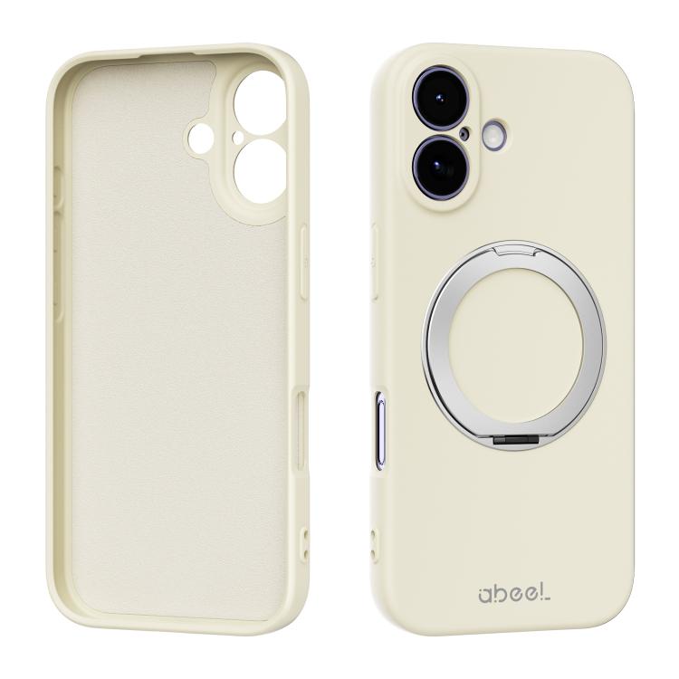 Capa de Telefone ABEEL em Silicone Líquido Magnético Amigo da Pele com Suporte, Para iPhone 17 Pro Max, Para iPhone 17 Pro, Para iPhone 17, Para iPhone 16 Pro Max, Para iPhone 16 Pro, Para iPhone 16