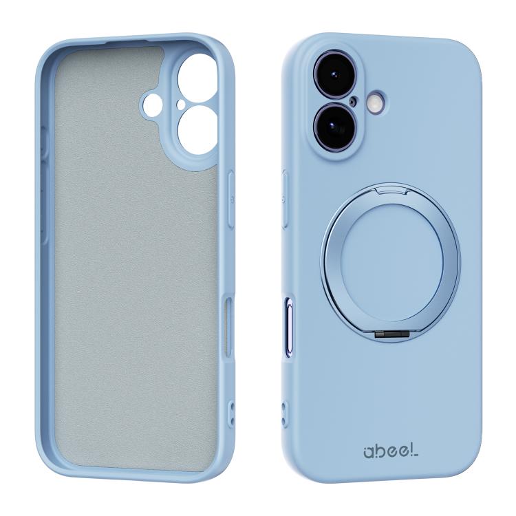 Capa de Telefone ABEEL em Silicone Líquido Magnético Amigo da Pele com Suporte, Para iPhone 17 Pro Max, Para iPhone 17 Pro, Para iPhone 17, Para iPhone 16 Pro Max, Para iPhone 16 Pro, Para iPhone 16