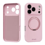 Capa de Telefone ABEEL em Silicone Líquido Magnético Amigo da Pele com Suporte, Para iPhone 17 Pro Max, Para iPhone 17 Pro, Para iPhone 17, Para iPhone 16 Pro Max, Para iPhone 16 Pro, Para iPhone 16