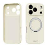 Capa de Telefone ABEEL em Silicone Líquido Magnético Amigo da Pele com Suporte, Para iPhone 17 Pro Max, Para iPhone 17 Pro, Para iPhone 17, Para iPhone 16 Pro Max, Para iPhone 16 Pro, Para iPhone 16