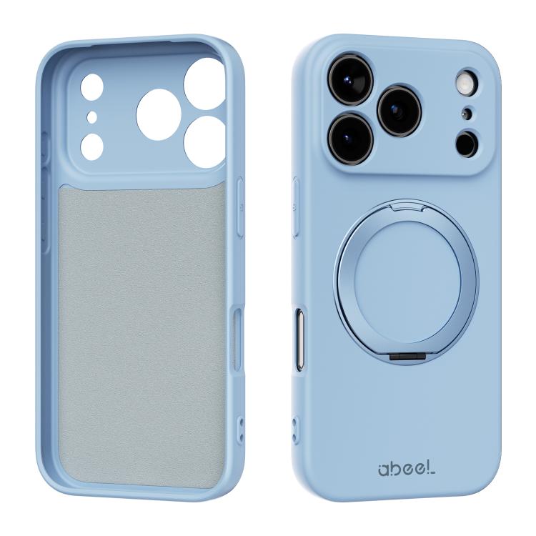 Capa de Telefone ABEEL em Silicone Líquido Magnético Amigo da Pele com Suporte, Para iPhone 17 Pro Max, Para iPhone 17 Pro, Para iPhone 17, Para iPhone 16 Pro Max, Para iPhone 16 Pro, Para iPhone 16