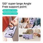 Capa de Telefone ABEEL em Silicone Líquido Magnético Amigo da Pele com Suporte, Para iPhone 17 Pro Max, Para iPhone 17 Pro, Para iPhone 17, Para iPhone 16 Pro Max, Para iPhone 16 Pro, Para iPhone 16