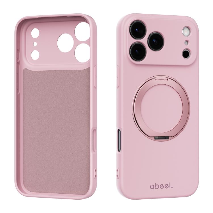 Capa de Telefone ABEEL em Silicone Líquido Magnético Amigo da Pele com Suporte, Para iPhone 17 Pro Max, Para iPhone 17 Pro, Para iPhone 17, Para iPhone 16 Pro Max, Para iPhone 16 Pro, Para iPhone 16