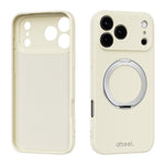 Capa de Telefone ABEEL em Silicone Líquido Magnético Amigo da Pele com Suporte, Para iPhone 17 Pro Max, Para iPhone 17 Pro, Para iPhone 17, Para iPhone 16 Pro Max, Para iPhone 16 Pro, Para iPhone 16