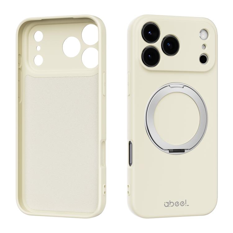 Capa de Telefone ABEEL em Silicone Líquido Magnético Amigo da Pele com Suporte, Para iPhone 17 Pro Max, Para iPhone 17 Pro, Para iPhone 17, Para iPhone 16 Pro Max, Para iPhone 16 Pro, Para iPhone 16
