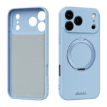 Capa de Telefone ABEEL em Silicone Líquido Magnético Amigo da Pele com Suporte, Para iPhone 17 Pro Max, Para iPhone 17 Pro, Para iPhone 17, Para iPhone 16 Pro Max, Para iPhone 16 Pro, Para iPhone 16