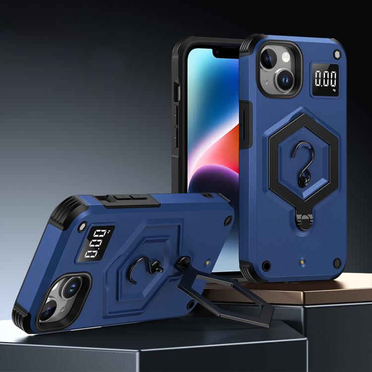 Capa de telefone com suporte magnético Hexagon Armor e balança de pesagem, para iPhone 14 / 13, para iPhone 14 Pro, para iPhone 14 Pro Max, para iPhone 13 Pro Max, para iPhone 13 Pro, para iPhone 12 Pro Max