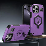 Capa de telefone com suporte magnético Hexagon Armor e balança de pesagem, para iPhone 14 / 13, para iPhone 14 Pro, para iPhone 14 Pro Max, para iPhone 13 Pro Max, para iPhone 13 Pro, para iPhone 12 Pro Max