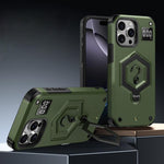 Capa de telefone com suporte magnético Hexagon Armor e balança de pesagem, para iPhone 14 / 13, para iPhone 14 Pro, para iPhone 14 Pro Max, para iPhone 13 Pro Max, para iPhone 13 Pro, para iPhone 12 Pro Max