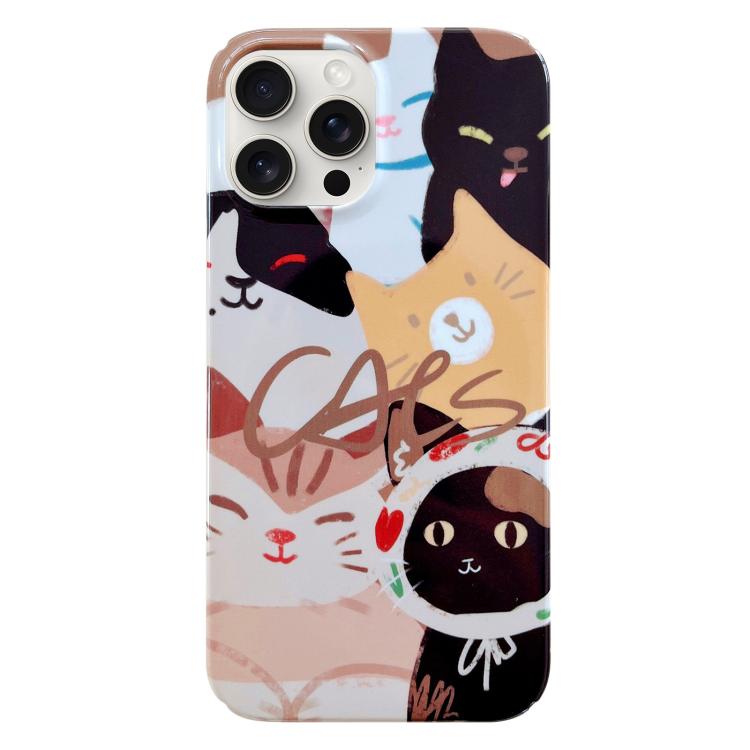 Capa de Telemóvel PC com Padrão Pintado, Para iPhone 17 Pro Max