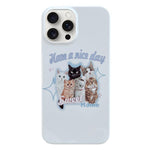 Capa de Telemóvel PC com Padrão Pintado, Para iPhone 17 Pro Max