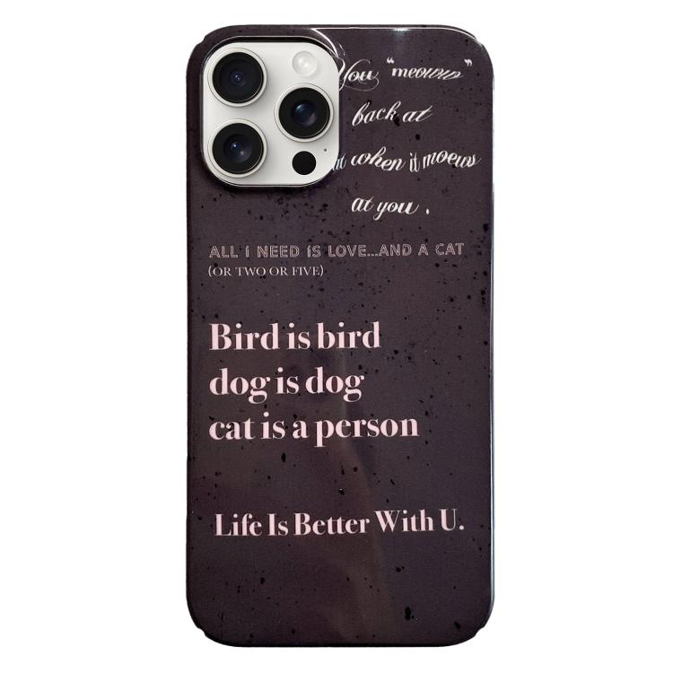 Capa de Telemóvel PC com Padrão Pintado, Para iPhone 17 Pro Max