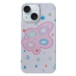 Capa de Telemóvel PC com Padrão Pintado, Para iPhone 17