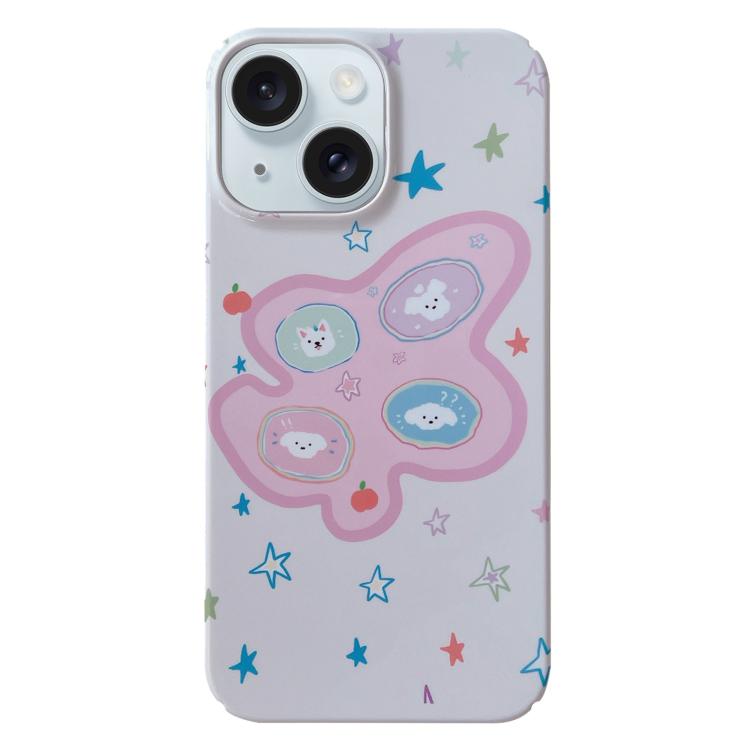 Capa de Telemóvel PC com Padrão Pintado, Para iPhone 17
