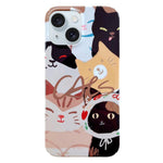 Capa de Telemóvel PC com Padrão Pintado, Para iPhone 17
