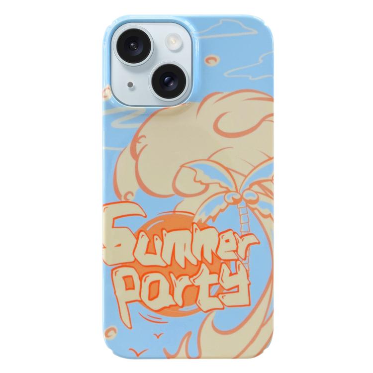 Capa de Telemóvel PC com Padrão Pintado, Para iPhone 17