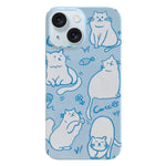 Capa de Telemóvel PC com Padrão Pintado, Para iPhone 17