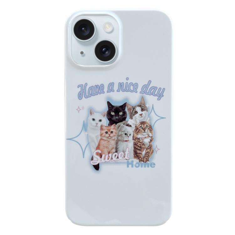 Capa de Telemóvel PC com Padrão Pintado, Para iPhone 17