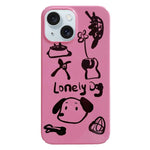 Capa de Telemóvel PC com Padrão Pintado, Para iPhone 17