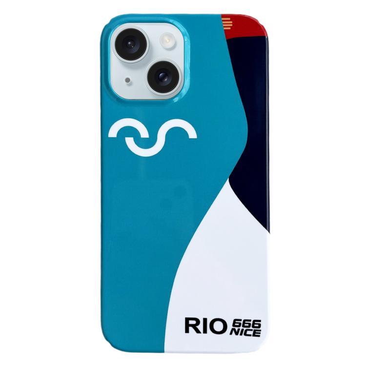 Capa de Telemóvel PC com Padrão Pintado, Para iPhone 17
